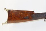 Antique Single Shot MASS. ARMS Co. MAYNARD .30 Rimfire Hunting/TARGET Rifle With Fancy Walnut Stock & Swiss Style Butt Plate! - 15 of 20