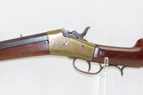 c1883 Antique ST. LOUIS KACER PATENT Rolling Block Percussion/Rimfire RiflePrototype, Proof of Concept, Working Rifle! - 4 of 21