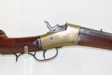 c1883 Antique ST. LOUIS KACER PATENT Rolling Block Percussion/Rimfire RiflePrototype, Proof of Concept, Working Rifle! - 15 of 21