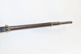 Scarce CIVIL WAR Antique P.S. JUSTICE .69 Caliber UNION ARMY Rifle-Musket
3-Band Brass Mounted .69 Caliber Musket with Bayonet - 7 of 17