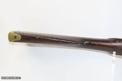 Scarce CIVIL WAR Antique P.S. JUSTICE .69 Caliber UNION ARMY Rifle-Musket3-Band Brass Mounted .69 Caliber Musket with Bayonet - Image 9 of 17