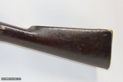 Scarce CIVIL WAR Antique P.S. JUSTICE .69 Caliber UNION ARMY Rifle-Musket3-Band Brass Mounted .69 Caliber Musket with Bayonet - Image 13 of 17