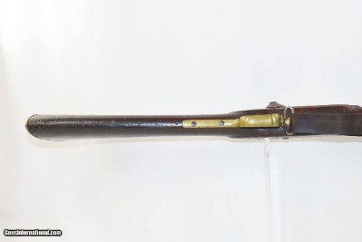 Scarce CIVIL WAR Antique P.S. JUSTICE .69 Caliber UNION ARMY Rifle-Musket3-Band Brass Mounted .69 Caliber Musket with Bayonet - Image 5 of 17