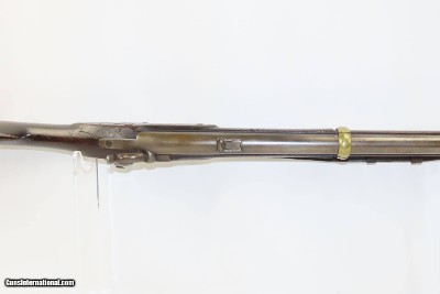 Scarce CIVIL WAR Antique P.S. JUSTICE .69 Caliber UNION ARMY Rifle-Musket3-Band Brass Mounted .69 Caliber Musket with Bayonet - Image 10 of 17