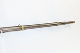 Scarce CIVIL WAR Antique P.S. JUSTICE .69 Caliber UNION ARMY Rifle-Musket
3-Band Brass Mounted .69 Caliber Musket with Bayonet - 11 of 17