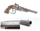 CIVIL WAR Antique SAVAGE .36 Caliber NAVY Percussion SINGLE ACTION Revolver Unique Early 1860s Two-Trigger Revolver - 1 of 18