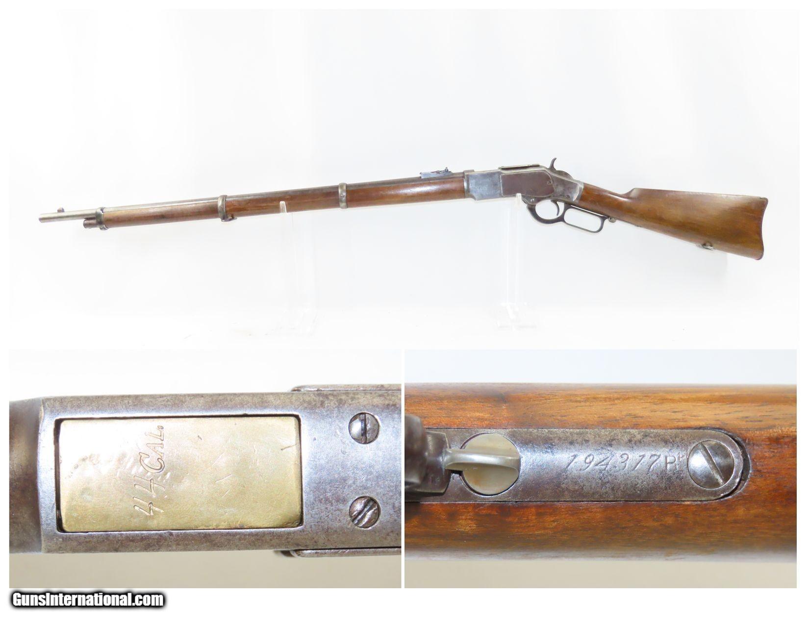 Antique WINCHESTER Model 1873 Lever Action .44 WCF Caliber Repeating ...