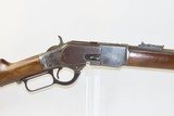 Antique WINCHESTER Model 1873 Lever Action .44 WCF Caliber Repeating MUSKET SCARCE MUSKET Repeater Made in 1885 - 17 of 20