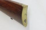 Possible Georgia Contract SHARPS New Model 1859 Carbine CIVIL WAR AntiqueWith Brass Patchbox, Butt Plate, & Barrel Band - 22 of 22