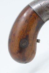 ANTIQUE Allen & Thurber WORCHESTER PERIOD Bar Hammer PEPPERBOX RevolverFirst American Double Action Revolving Pistol - 14 of 16