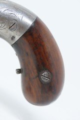 ANTIQUE Allen & Thurber WORCHESTER PERIOD Bar Hammer PEPPERBOX RevolverFirst American Double Action Revolving Pistol - 3 of 16