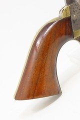 Antique CIVIL WAR Era MANHATTAN FIRE ARMS Company NAVY Percussion RevolverENGRAVED With Multi-Panel CYLINDER SCENE - 17 of 19