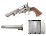 Antique CIVIL WAR Era MANHATTAN FIRE ARMS Company NAVY Percussion RevolverENGRAVED With Multi-Panel CYLINDER SCENE - 1 of 19