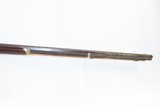 INDIANA Antique MID-19th CENTURY Half-Stock .36 Cal. Percussion American LONG RIFLE Kentucky Style HUNTING/HOMESTEAD Long Rifle! - 5 of 19