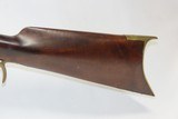 INDIANA Antique MID-19th CENTURY Half-Stock .36 Cal. Percussion American LONG RIFLE Kentucky Style HUNTING/HOMESTEAD Long Rifle! - 15 of 19
