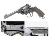 1918 Dated WORLD WAR I Era British WEBLEY & SCOTT Mark VI .455 C&R Revolver British MILITARY Service Revolver through BOTH WARS - 1 of 22