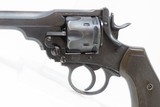 1918 Dated WORLD WAR I Era British WEBLEY & SCOTT Mark VI .455 C&R Revolver British MILITARY Service Revolver through BOTH WARS - 4 of 22