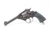 SINGAPORE POLICE FORCE British WEBLEY Mark IV .38 Caliber Revolver C&R SPFDouble Action Service Revolver from England - 2 of 21