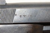 WORLD WAR II German SPREEWERKE “cyq” Code P.38 Semi-Auto C&R Pistol
EAGLE Proofed Wehrmacht 9mm Sidearm w/HOLSTER - 20 of 24