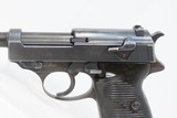 WORLD WAR II German SPREEWERKE “cyq” Code P.38 Semi-Auto C&R Pistol
EAGLE Proofed Wehrmacht 9mm Sidearm w/HOLSTER - 6 of 24