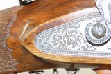 RARE MUNICH Antique GREIS Percussion 4mm ZIMMERSTUTZEN Rifle Engraved Gallery/Parlor Rifle of a GERMAN PRINCE - 7 of 21