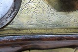 c18th Century French VALET Antique Flintlock Horse PISTOL ENGRAVED & CARVED Full-Sized Martial Flintlock Sidearm - 5 of 17
