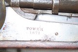 1870 BRITISH Antique TOWER Marked .577 Cal. SNIDER Mk. III MILITARY Rifle
With “CROWN” and “TOWER/1870” Marked Lock - 7 of 19