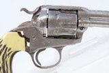 BRACE of COLT BISLEY .38-40 WCF SINGLE ACTION ARMY Revolvers SAAs & Rig C&R with DOUBLE-GUN LEATHER TOOLED HOLSTER - 20 of 25
