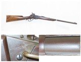 CIVIL WAR Era Antique SHARPS NEW MODEL 1863 Percussion Saddle Ring CARBINEICONIC Carbine in Original Percussion Configuration