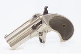 Classic REMINGTON Double DERINGER .41 Caliber Rimfire Type II C&R PISTOLOver/Under .41 Caliber Hideout Pistol - 2 of 14