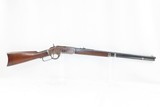 c1911 mfr WINCHESTER Model 1873 .38-40 WCF Lever Action REPEATING RIFLE C&R Octagonal Barrel Chambered In .38-40 Winchester Center Fire - 17 of 22