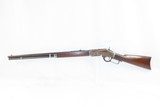 c1911 mfr WINCHESTER Model 1873 .38-40 WCF Lever Action REPEATING RIFLE C&R Octagonal Barrel Chambered In .38-40 Winchester Center Fire - 2 of 22