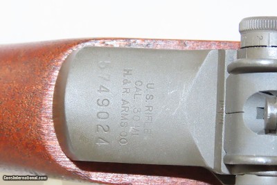 US MILITARY Harrington & Richardson US M1 GARAND .30-06 Infantry Rifle C&R