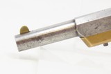 RARE Antique MARLIN “O.K.” Model .30 Caliber RF DERINGER with SQUARE BUTTSMALL Little SELF DEFENSE Vest Type Pocket Pistol! - 5 of 17