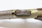 HOPKINS & ALLEN Antique POINTER Wild West .22 Caliber Spur Trigger DERINGER 19th Century Conceal and Carry “HIDEOUT” Gun - 7 of 16