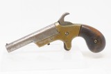 HOPKINS & ALLEN Antique POINTER Wild West .22 Caliber Spur Trigger DERINGER 19th Century Conceal and Carry “HIDEOUT” Gun - 2 of 16