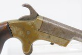 HOPKINS & ALLEN Antique POINTER Wild West .22 Caliber Spur Trigger DERINGER 19th Century Conceal and Carry “HIDEOUT” Gun - 15 of 16