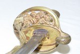 PERSONALIZED Antique HORSTMANN Model 1852 US NAVAL OFFICER’S Sword MANILAPersonalized to F. B. UPHAM, US Navy Admiral - 16 of 17