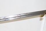 PERSONALIZED Antique HORSTMANN Model 1852 US NAVAL OFFICER’S Sword MANILAPersonalized to F. B. UPHAM, US Navy Admiral - 13 of 17