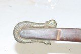 PERSONALIZED Antique HORSTMANN Model 1852 US NAVAL OFFICER’S Sword MANILAPersonalized to F. B. UPHAM, US Navy Admiral - 10 of 17
