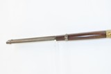 c1872 mfr Antique WINCHESTER Model 1866 SADDLE RING CARBINE in .44 Henry CF Yellowboy, KING’S IMPROVEMENT - 8 of 18