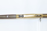 c1872 mfr Antique WINCHESTER Model 1866 SADDLE RING CARBINE in .44 Henry CF Yellowboy, KING’S IMPROVEMENT - 11 of 18