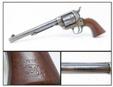 c1885 mfr. Antique US CAVALRY Model COLT SAA Revolver DAVID F. CLARK .45 LC Iconic Colt Single Action Army - 1 of 22