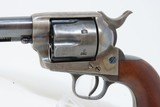 c1885 mfr. Antique US CAVALRY Model COLT SAA Revolver DAVID F. CLARK .45 LC Iconic Colt Single Action Army - 4 of 22