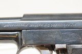 GERMAN Mauser Model 1910/14 .25 Cal. ACP Semi-Automatic C&R POCKET Pistol
Pistol Chambered in 6.35mm Browning Auto w/HOLSTER - 8 of 23