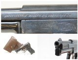 GERMAN Mauser Model 1910/14 .25 Cal. ACP Semi-Automatic C&R POCKET Pistol
Pistol Chambered in 6.35mm Browning Auto w/HOLSTER - 1 of 23