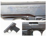 WORLD WAR I Era WALTHER Model 5 6.35mm Caliber Semi-Automatic PISTOL C&R
GERMAN MADE Semi-Auto Pocket Pistol - 1 of 18