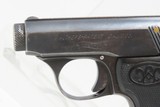 WORLD WAR I Era WALTHER Model 5 6.35mm Caliber Semi-Automatic PISTOL C&R
GERMAN MADE Semi-Auto Pocket Pistol - 5 of 18