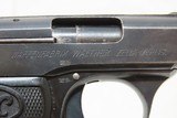 WORLD WAR I Era WALTHER Model 5 6.35mm Caliber Semi-Automatic PISTOL C&R
GERMAN MADE Semi-Auto Pocket Pistol - 14 of 18
