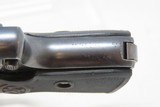 WORLD WAR I Era WALTHER Model 5 6.35mm Caliber Semi-Automatic PISTOL C&R
GERMAN MADE Semi-Auto Pocket Pistol - 9 of 18